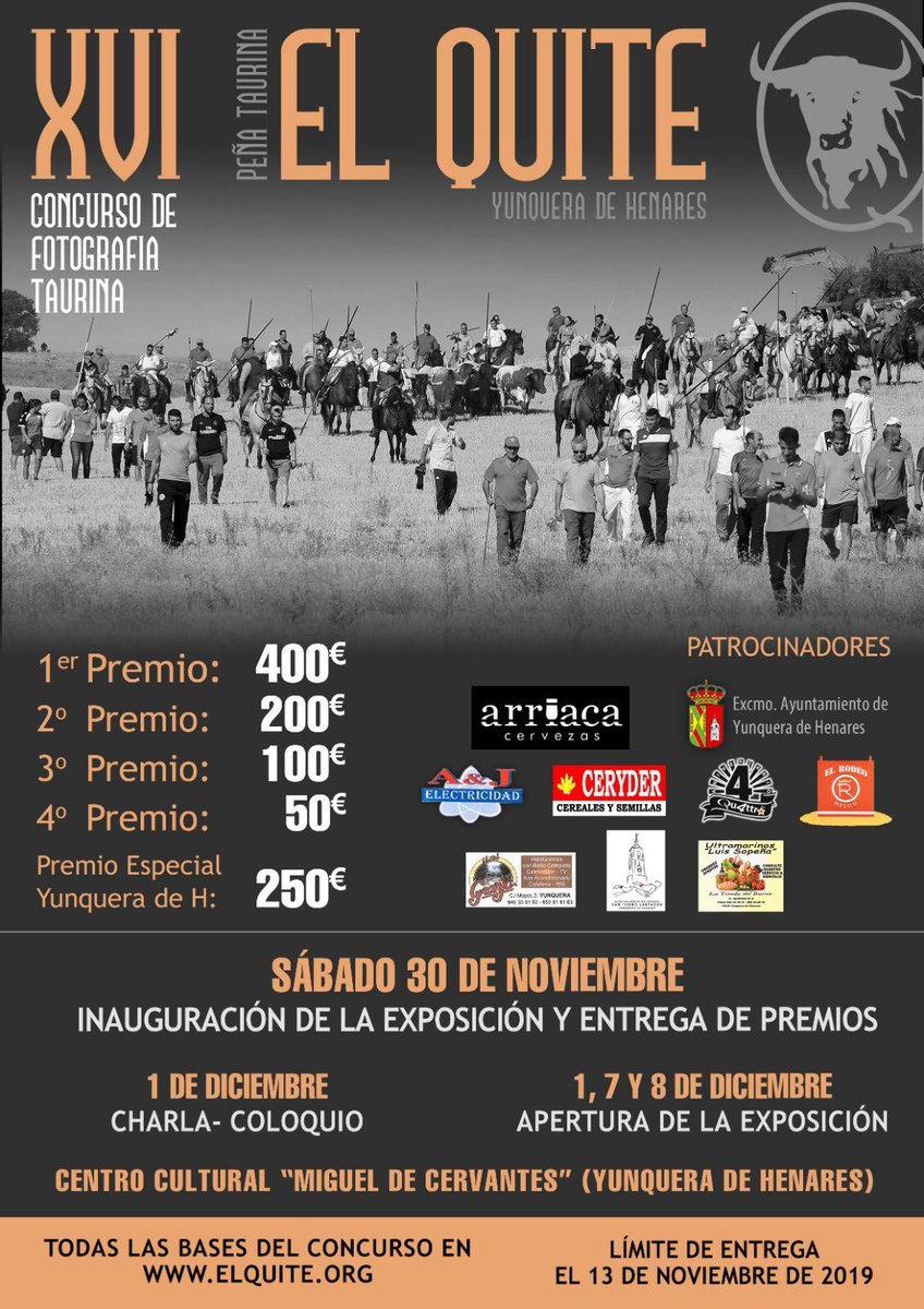 Concurso fotografía Peña Taurina "El Quite"