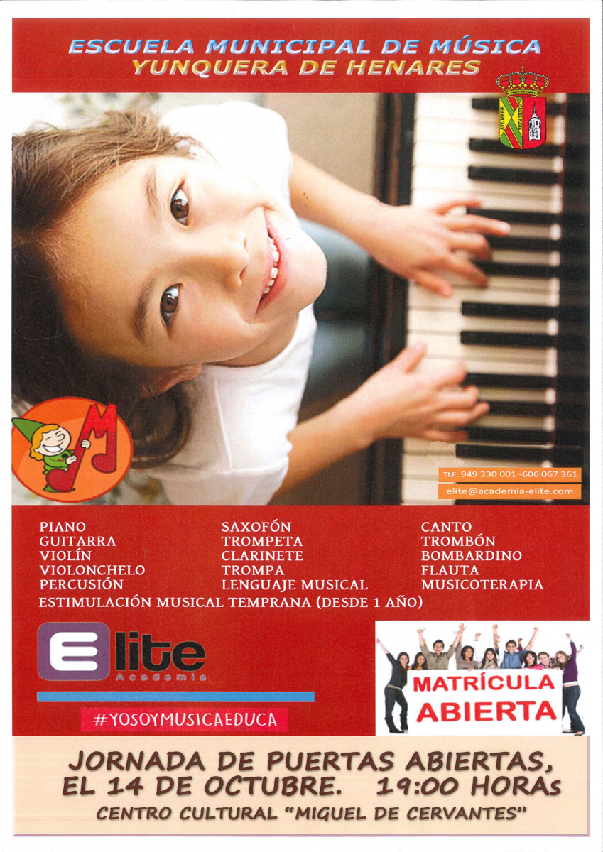 Jornada puertas abiertas escuela municipal de música