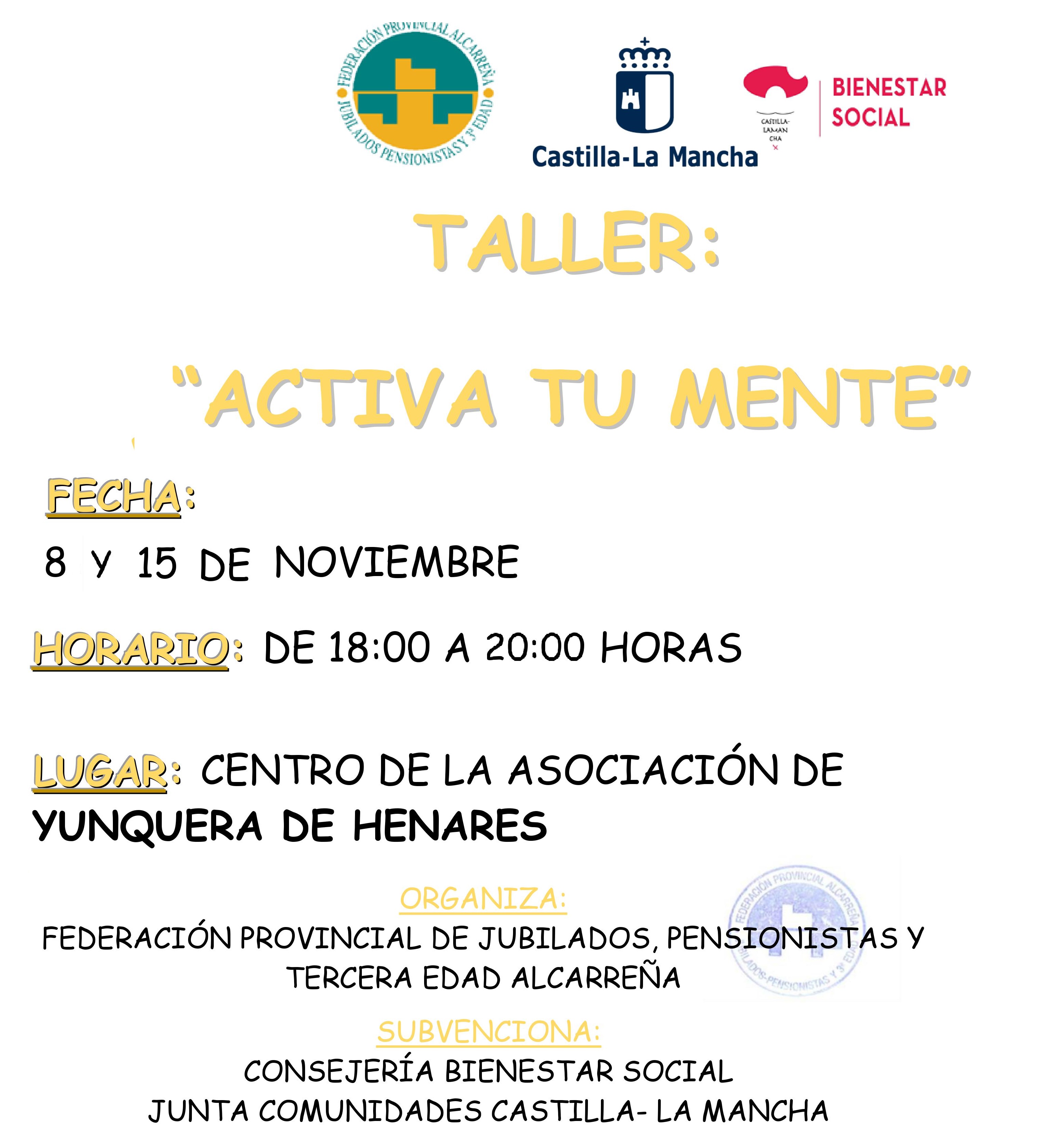 cartel activa tu mente editnov2019