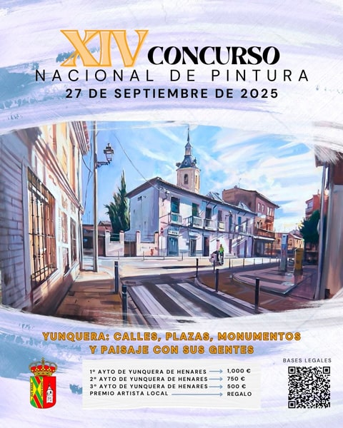 Cartel del XIV Concurso Nacional de Pintura
