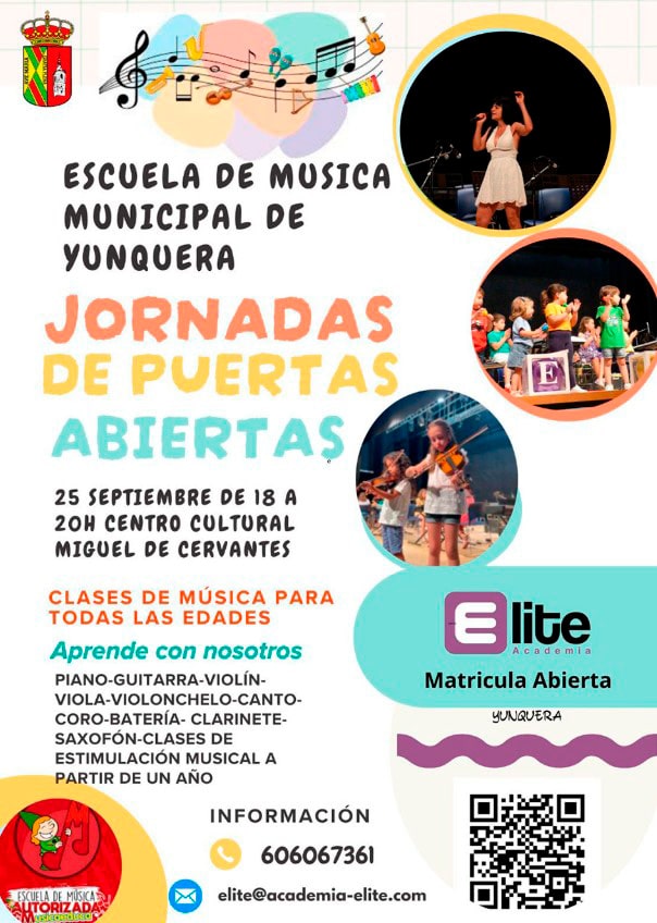 Jornada de puertas abiertas de la Escuela de Música Municipal