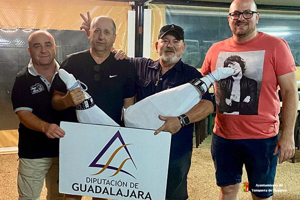 Ganadores del Torneo de Mus de Yunquera de Henares