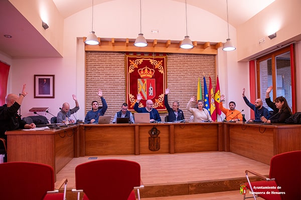 Pleno Ordinario en el Ayuntamiento de Yunquera de Henares