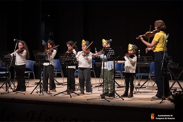 Concierto de Navidad de la Escuela de Música de Yunquera de Henares