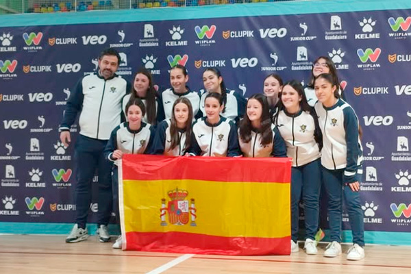 El PLG Yunquera cadete femenino hace historia en la Junior Futsal Cup de Guadalajara