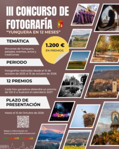 Tercera edición del concurso de Fotografía "Yunquera en 12 meses"