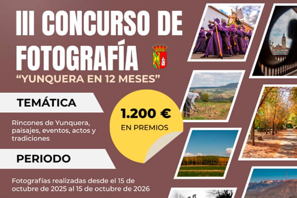 III edición del concurso de Fotografía "Yunquera en 12 meses"