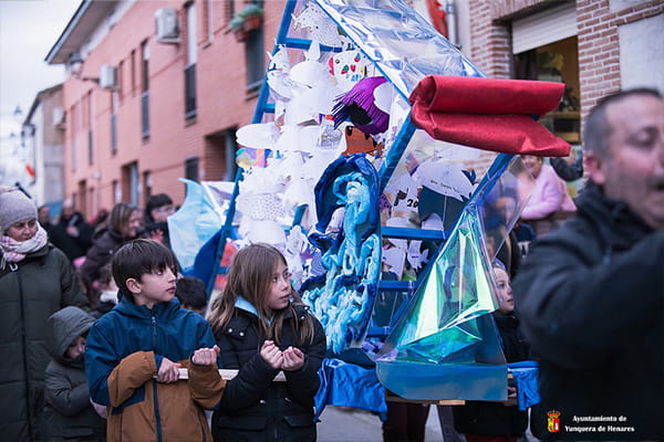 El Entierro de la Sardina pone el broche final al Carnaval 2026 en Yunquera de Henares