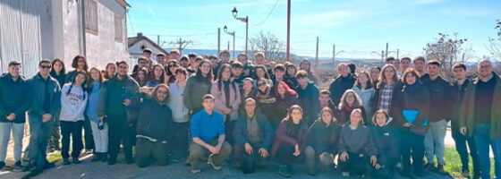 La Universidad de Alcala vuelve a Yunquera para sus practicas de campo