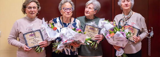 La Asociación de Mujeres de Yunquera rinde homenaje a sus socias de mayor edad