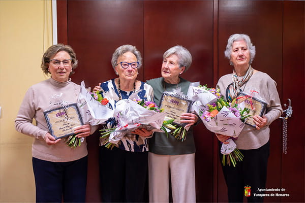 La Asociación de Mujeres de Yunquera rinde homenaje a sus socias de mayor edad