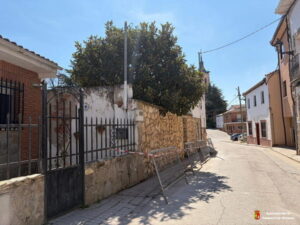 Avanzan las actuaciones del Plan de Mantenimiento de Aceras en Yunquera de Henares