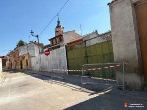 Avanzan las actuaciones del Plan de Mantenimiento de Aceras en Yunquera de Henares