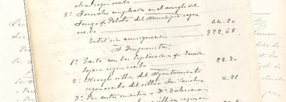 Documento: la inauguración del alumbrado eléctrico en Yunquera de Henares