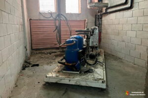 Yunquera de Henares da inicio a las obras de renovación del sistema de climatización del Centro Cultural