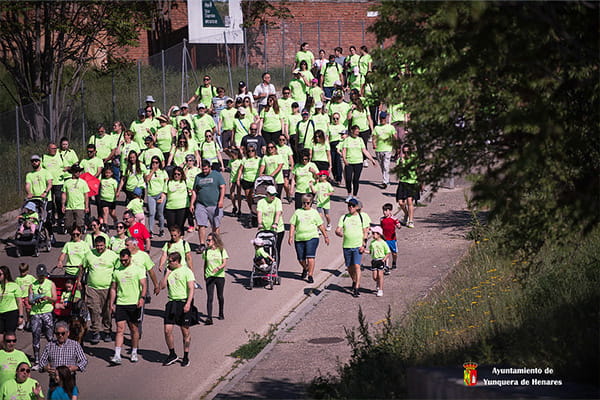 Cerca de 1.200 camisetas vendidas durante la XIII Marcha de la Mujer celebrada en Yunquera de Henares