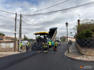 El Ayuntamiento de Yunquera de Henares continua avanzando con el Plan de Asfaltado