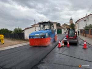 El Ayuntamiento de Yunquera de Henares continua avanzando con el Plan de Asfaltado