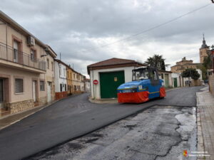 El Ayuntamiento de Yunquera de Henares continua avanzando con el Plan de Asfaltado