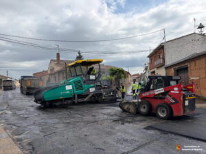 El Ayuntamiento de Yunquera de Henares continua avanzando con el Plan de Asfaltado