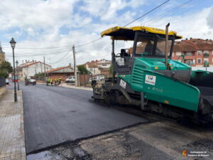 El Ayuntamiento de Yunquera de Henares continua avanzando con el Plan de Asfaltado