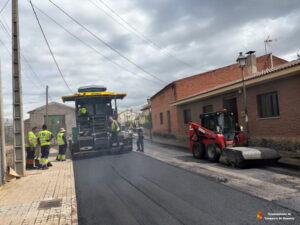 El Ayuntamiento de Yunquera de Henares continua avanzando con el Plan de Asfaltado