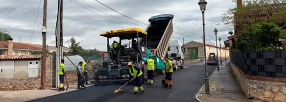 El Ayuntamiento de Yunquera de Henares continúa avanzando con el Plan de Asfaltado en su 8ª fase