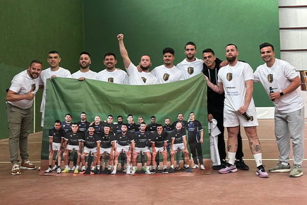 ¡El Frontenis Yunquera campeón de liga!