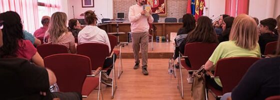 Gran participación en el taller “Los libros que llevamos dentro” de Daniel Blanco