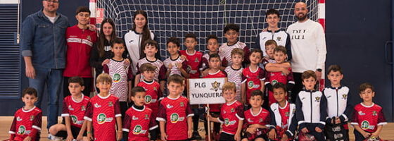 El Polideportivo “García Fraguas” de Marchamalo fue el escenario del cierre de la Liga “Futuros Campeones” de fútbol sala