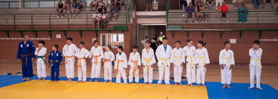 El Club Judo Yunquera celebra su exhibición y competicion de final de temporada