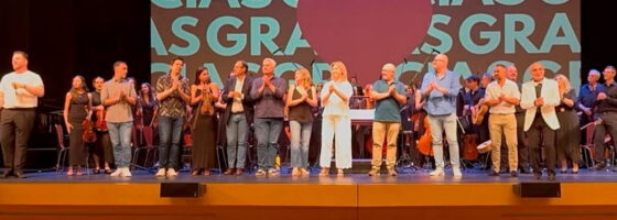 La Escuela Municipal de Música participa por primera vez en el concierto benéfico “Unidos por la Paz”