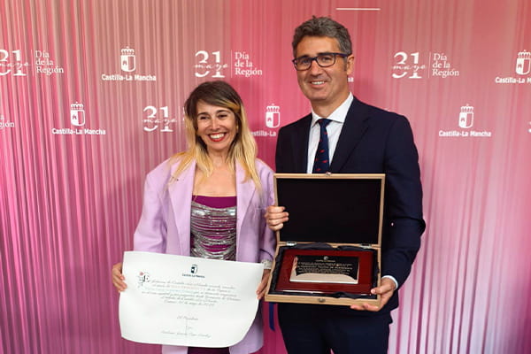 Dos yunqueranos representan con orgullo a nuestro municipio en el Día de Castilla-La Mancha