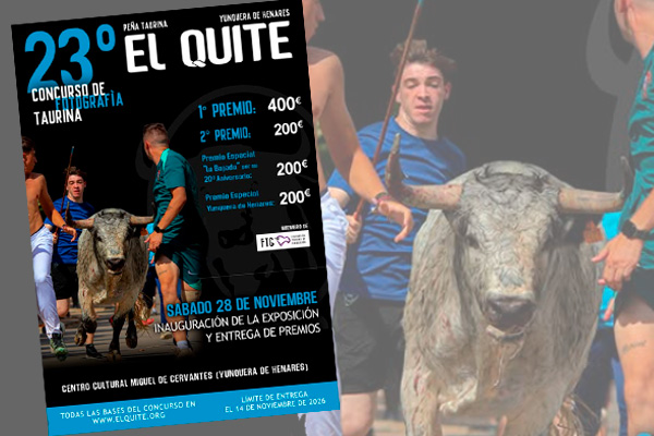 23ª edición del Concurso de Fotografía Taurina “Peña Taurina El Quite