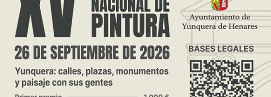 XV Concurso Nacional de Pintura de Yunquera de Henares