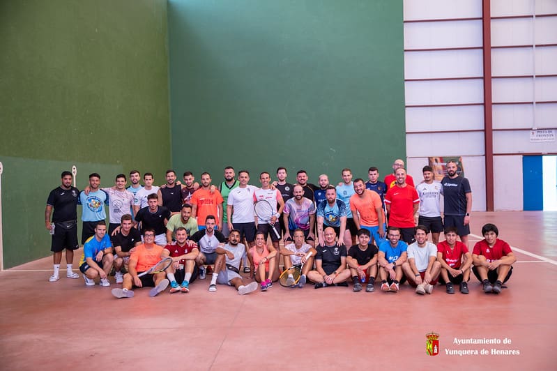 Eloy González y Luismi Sánchez, campeones del III Torneo Nacional de Frontenis de Yunquera