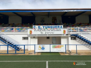 Obras de la fase 1 de rehabilitación del campo de fútbol municipal de El Jaenal