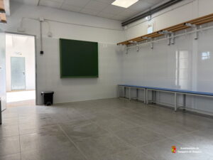 Obras de la fase 1 de rehabilitación del campo de fútbol municipal de El Jaenal