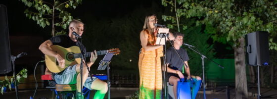 La música flamenca trajo ambiente y diversión a las noches de Yunquera