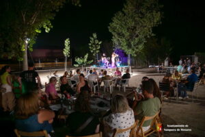 La música flamenca trajo ambiente y diversión a las noches de Yunquera