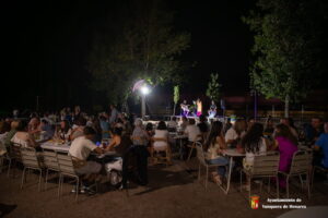 La música flamenca trajo ambiente y diversión a las noches de Yunquera
