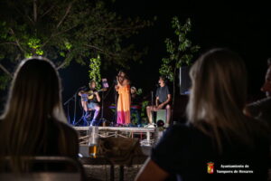 La música flamenca trajo ambiente y diversión a las noches de Yunquera