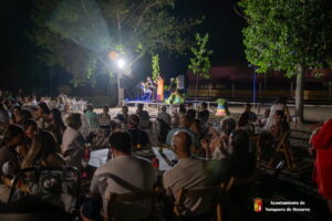 La música flamenca trajo ambiente y diversión a las noches de Yunquera