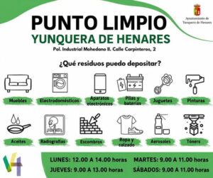 Punto Limpio de Yunquera de Henares