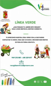 línea verde | recogida de restos de poda