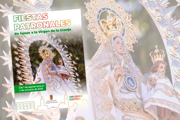 programa de nuestras Fiestas Patronales 2026 en honor a la Virgen de La Granja