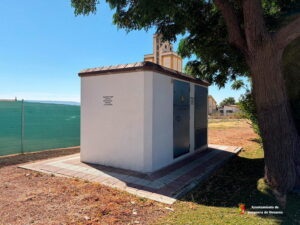 El Ayuntamiento de Yunquera continúa con la limpieza de pintadas y grafitis en diferentes espacios del municipio