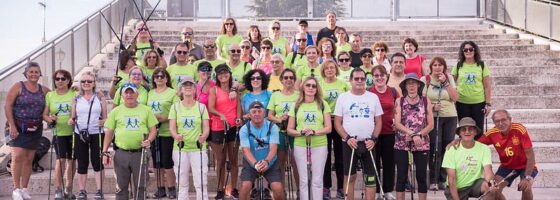La ruta de marcha nórdica da inicio al programa de actividades festivas 2026
