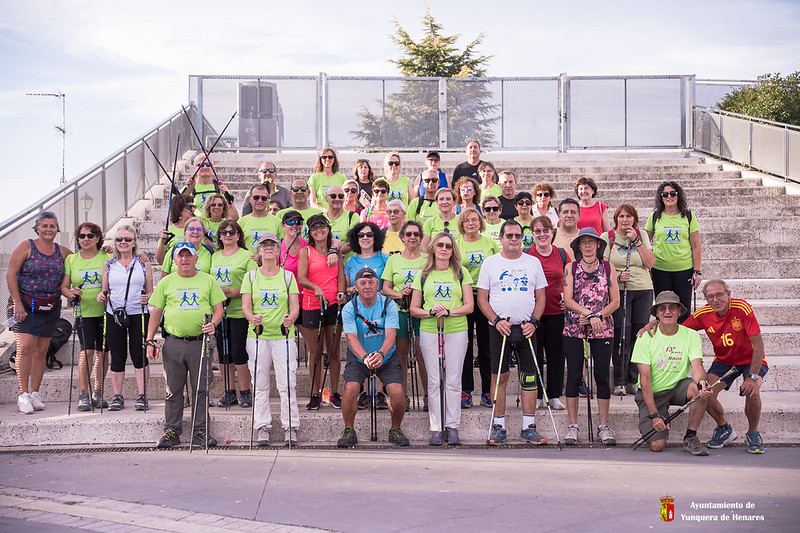 La ruta de marcha nórdica da inicio al programa de actividades festivas 2026