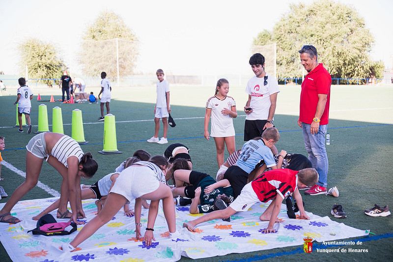Las jornadas deportivas del AMPA llenan de juegos infantiles El Jaenal